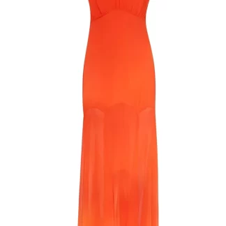 Women De La Vali Agua Red Maxi