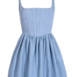 Women Silvia Astore Annie Dress- Denim