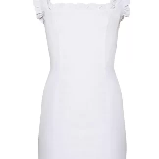 Women De La Vali Bandana White Mini Dress
