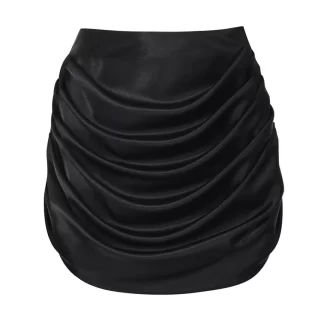Women Annie's Collection Black Iris Skirt