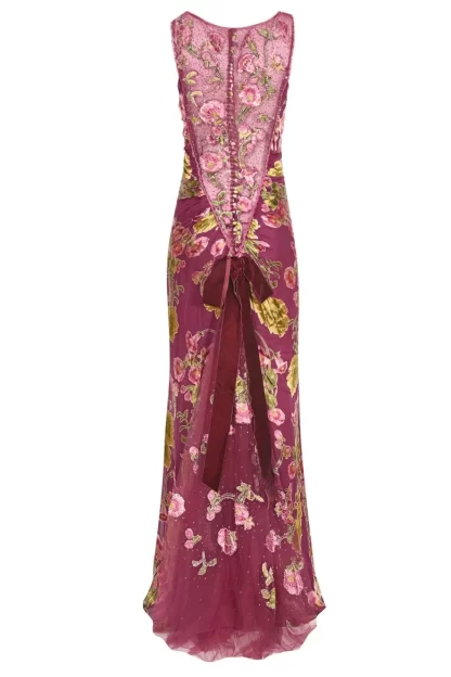 Women Annie's Archive Burgundy Wine Gown