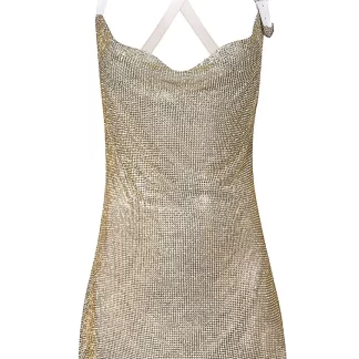 Women Poster Girl Calypso Dress-Lemon Haze