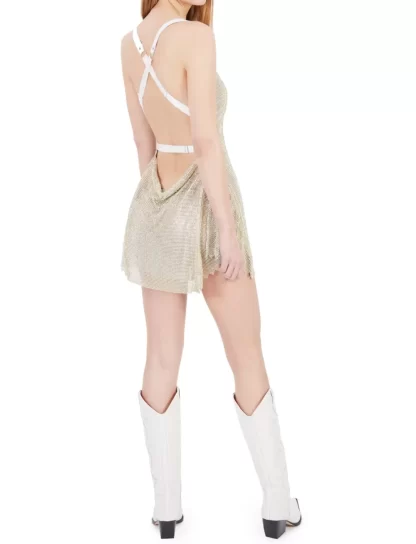 Women Poster Girl Calypso Dress-Lemon Haze