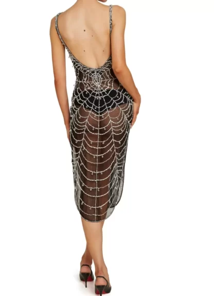 Women Annie's Collection Cobweb Midi Dress