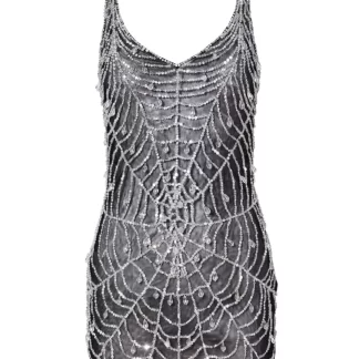 Women Annie's Collection Cobweb Mini Dress