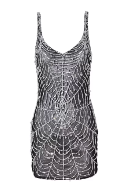 Women Annie's Collection Cobweb Mini Dress