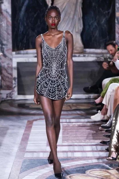 Women Annie's Collection Cobweb Mini Dress