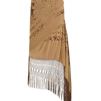 Women Conner Ives Demi Couture Piano Shawl Maxi Skirt