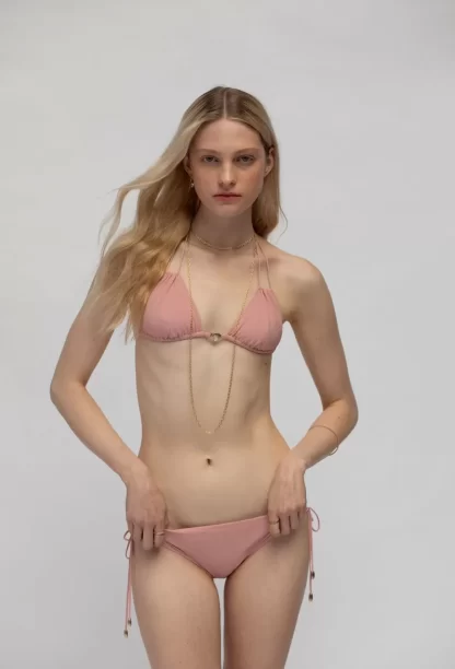 Women Nou Nou Dusty Pink Bikini Set- No.2