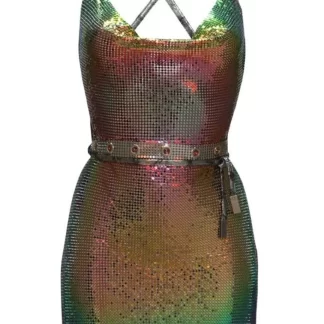 Women Isabel Moore Elysia Dress-Petrol