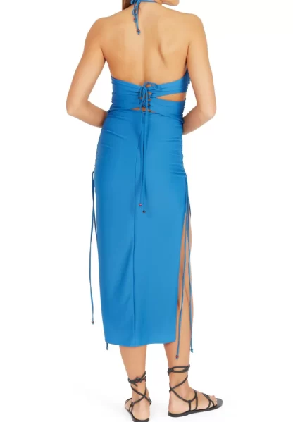 Women Silvia Astore Era Cobalt Dress