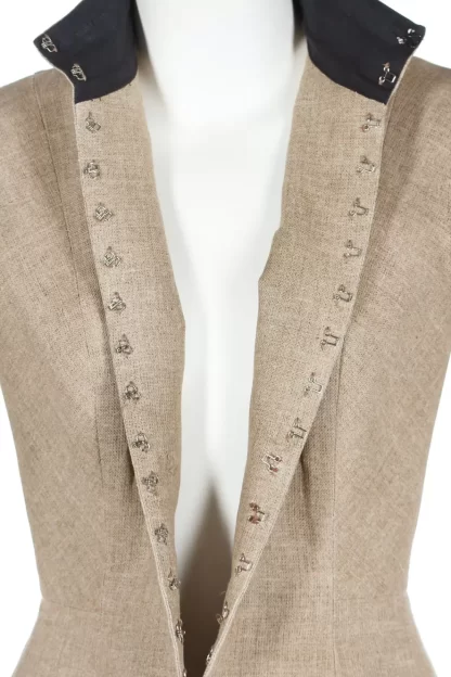 Women Annie's Archive 1997-1998 Fall Winter Martin Margiela 'Semi Couture' Linen Bodice.