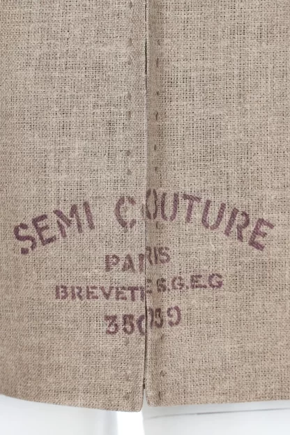 Women Annie's Archive 1997-1998 Fall Winter Martin Margiela 'Semi Couture' Linen Bodice.