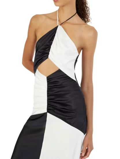 Women De La Vali Freya Dress In Black & White