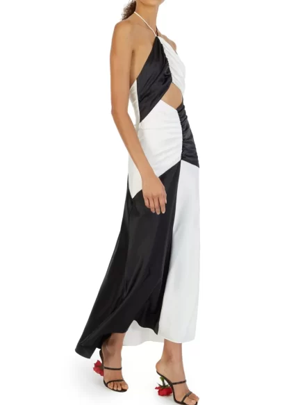 Women De La Vali Freya Dress In Black & White
