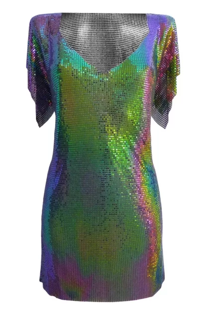 Women Isabel Moore Gaia Dress-Petrol