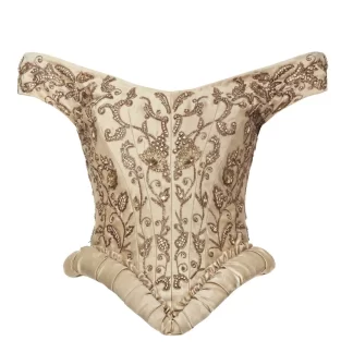 Women Annie's Collection Gold Iris Corset