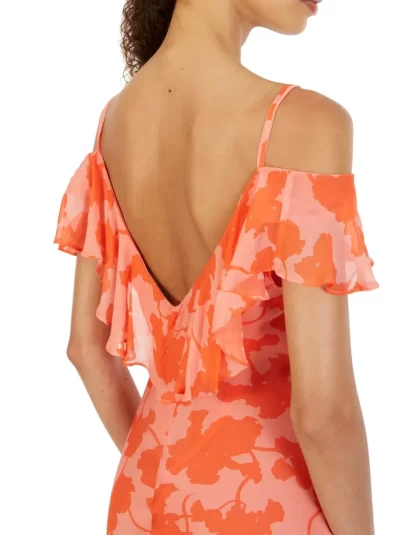 Women De La Vali Jolene Iris Pink Maxi