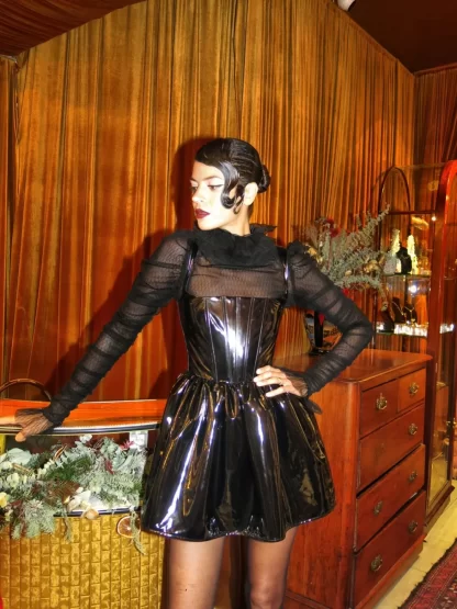 Women Silvia Astore Latex Annie Dress