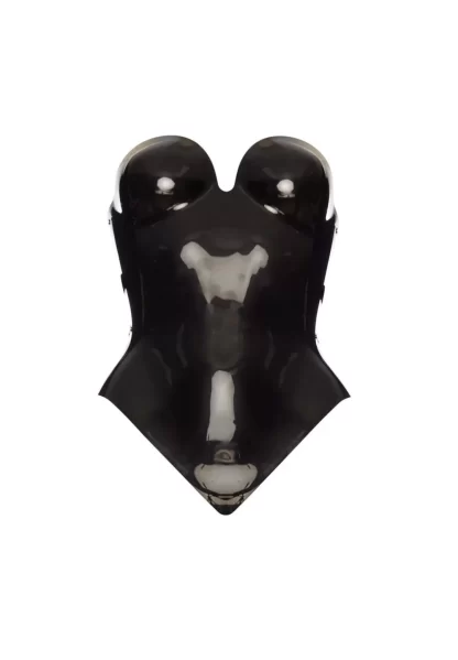 Women Jack Irving Latex Black Corset Body. Rental: £80/Day