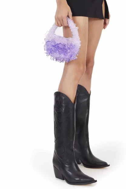 Women Clio Peppiatt Lavender Quartz Bag