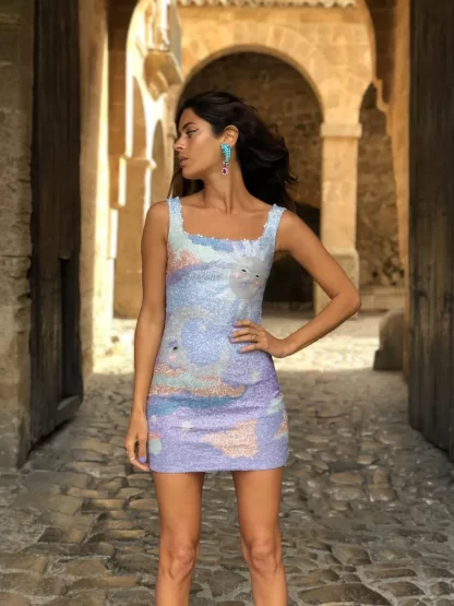 Women Clio Peppiatt Lucina At Dusk Dress