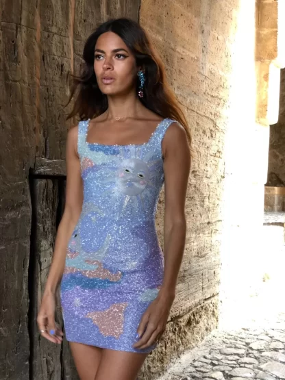 Women Clio Peppiatt Lucina At Dusk Dress