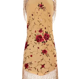 Women Conner Ives Piano Shawl Rose Dress Strappy Dress