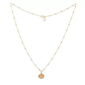 Women Annie's x Jade Jagger Podenco Dog Charm Necklace, Gold Vermeil