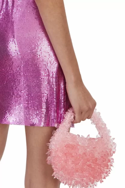 Women Clio Peppiatt Rose Quartz Bag (Pre-Order)