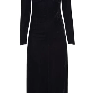 Women Annie's Archive 1940'S Black Velvet Dress