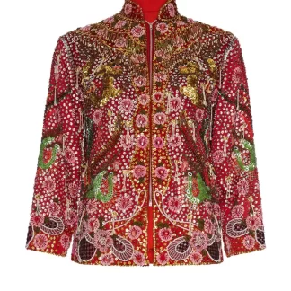 Women Annie's Archive 1960S Chinese Embroidered Jacket.