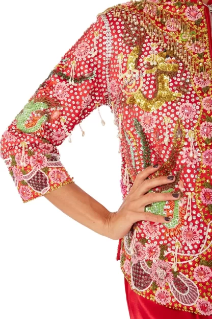Women Annie's Archive 1960S Chinese Embroidered Jacket.