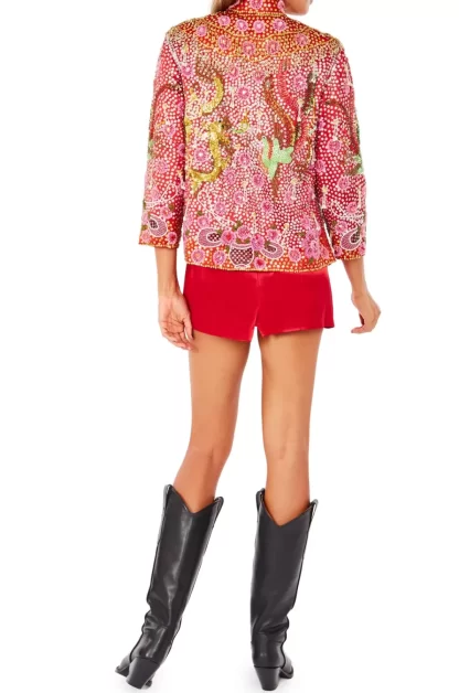 Women Annie's Archive 1960S Chinese Embroidered Jacket.