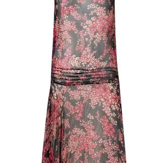 Women Annie's Archive 1940'S Floral Chiffon Dress