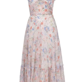 Women Annie's Archive 1930'S Floral Hand Painted Maxi Dress