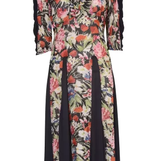Women Annie's Archive 1940'S Floral Knit Dress