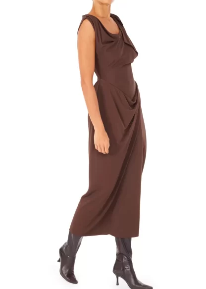 Women Annie's Archive 2000S Vivienne Westwood Anglomania Mahogany Dress.
