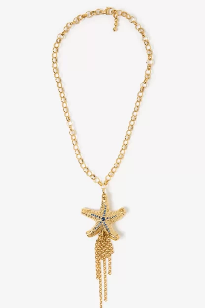Women Liase Sea Star Necklace