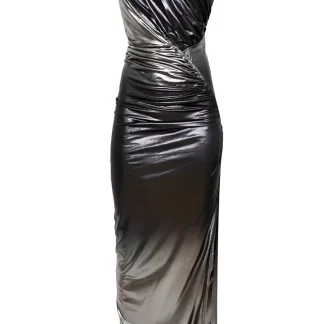 Women Rick Owen's Lilies Silver Degrade Hera Dress