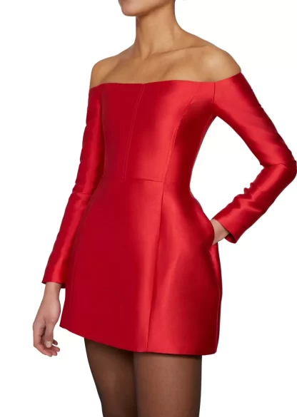 Women Silvia Astore Silvi Dress- Red
