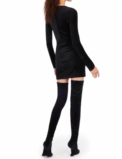 Women Rick Owen's Lilies Strobe Cantilever High Boots