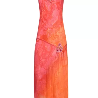 Women Annie's Archive Sunset Ombre Beaded Dress