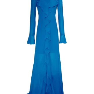 Women De La Vali Tangerine Maxi Dress