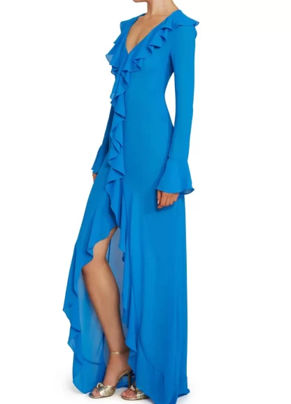 Women De La Vali Tangerine Maxi Dress