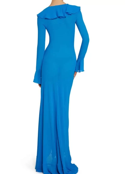 Women De La Vali Tangerine Maxi Dress