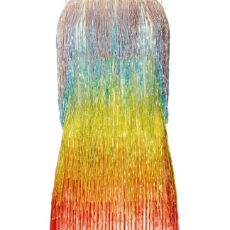 Women Javier Osorio Technicolor Dress