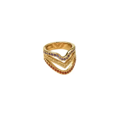 Women Hannah Warner Three Vibe Ring