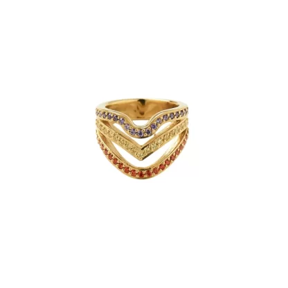 Women Hannah Warner Three Vibe Ring
