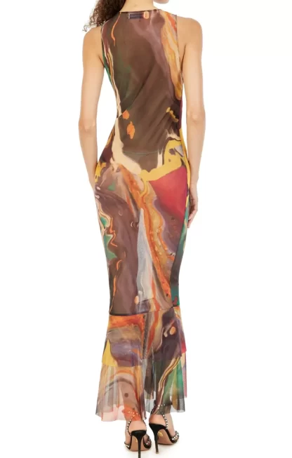 Women Silvia Astore Tish Watercolor Dress